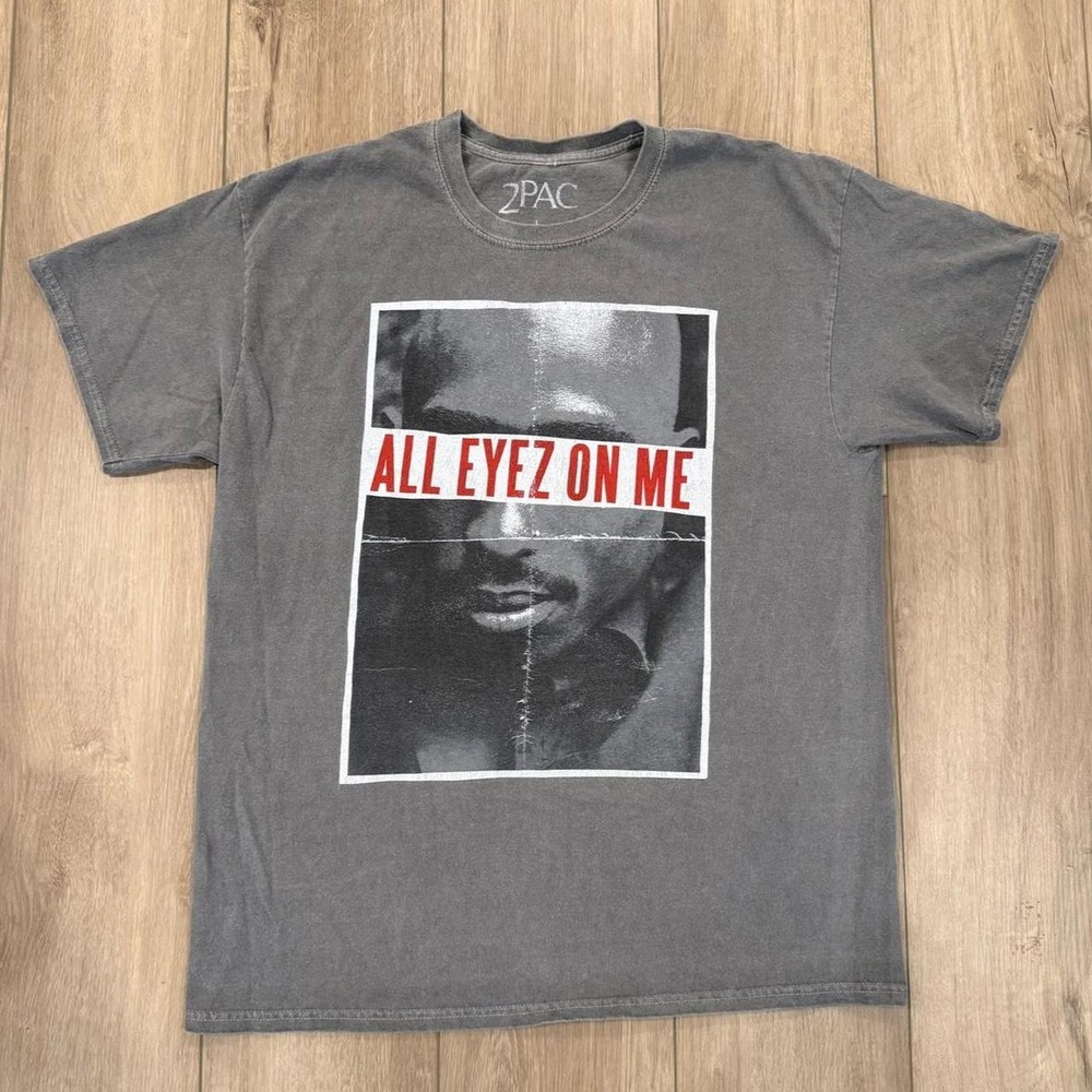 2Pac Tupac All Eyez On Me Cotton T-Shirt Size L
